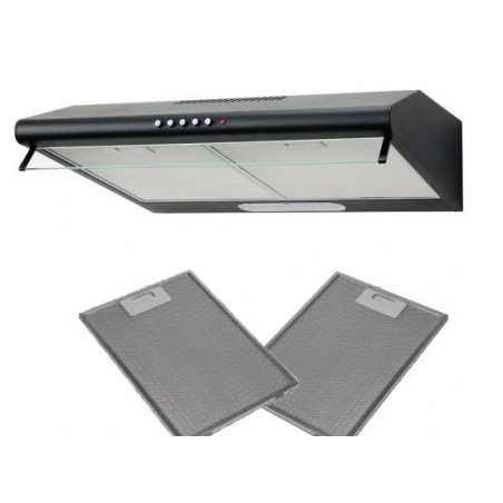 Okap Maan Juno 60 czarny